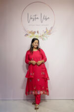 PREMIUM CRUSH COTTON WITH RESHAM WORK - Image 2