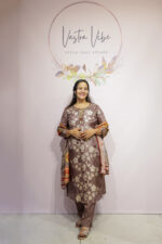 PREMIUM SILK WITH ZARI HANDWORK SUIT - Image 3