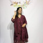 MODAL SILK SEMI-PARTY WEAR SUIT