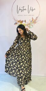 PURE CHINON PLAZO SET