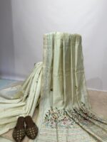 OFF-WHITE PREMIUM SILK KATHA WORK - Image 2