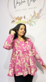 PURE COTTON SHORT KURTI