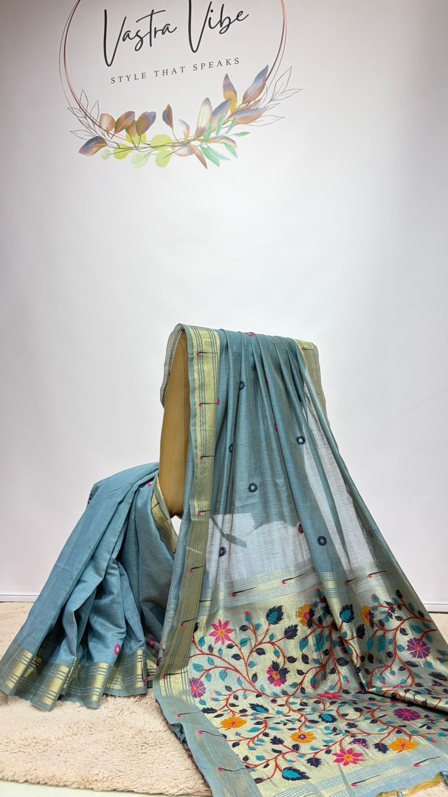 WhatsApp Image 2026-05-12 at 1.18.18 PM MUNGA COTTON SAREE - Image 1