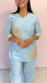 PURE COTTON WITH APPLIQUE WORK - Image 4