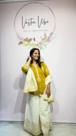 SHORT KURTI WITH DIVIDER PLAZO - Image 3