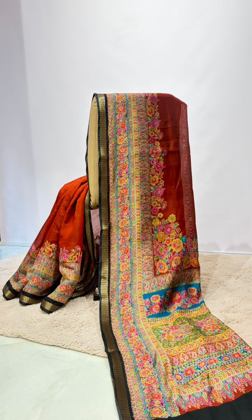 WhatsApp Image 2026-05-26 at 3.46.01 PM MUL CHANDERI SAREE - Image 1