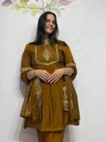 MUL CHANDERI 3 PIECE SUIT - Image 2