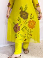 MUL CHANDERI 3 PIECE SUIT - Image 4