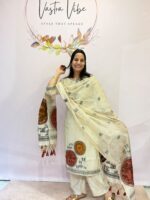 COTTON HANDLOOM WITH JAMDANI WEAVING - Image 3