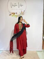 3 PIECE DHABU COTTON SUIT