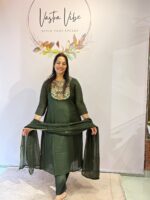 MUL CHANDERI 3-PIECE SUIT - Image 3